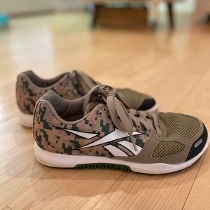 CrossFit Nano 2.0 Reebok Camo, size 7 shoes